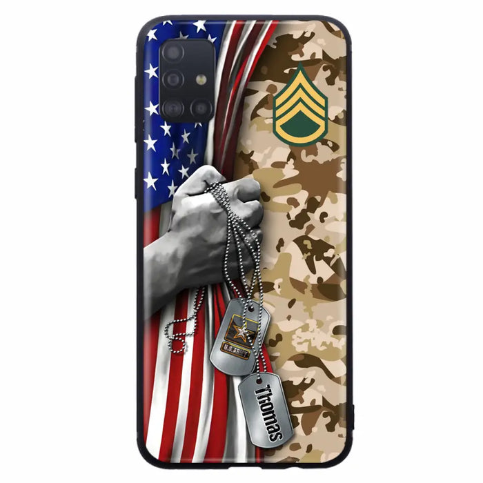 Custom Personalized Veteran Phone Case - Gift Idea For Veteran - Case For iPhone/ Samsung