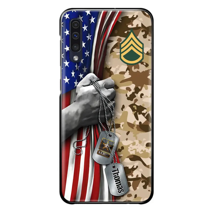 Custom Personalized Veteran Phone Case - Gift Idea For Veteran - Case For iPhone/ Samsung