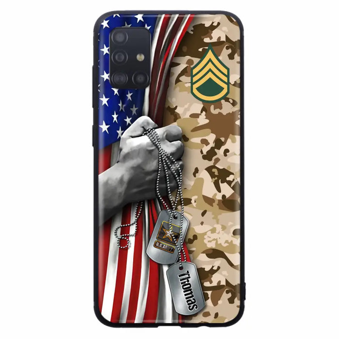 Custom Personalized Veteran Phone Case - Gift Idea For Veteran - Case For iPhone/ Samsung