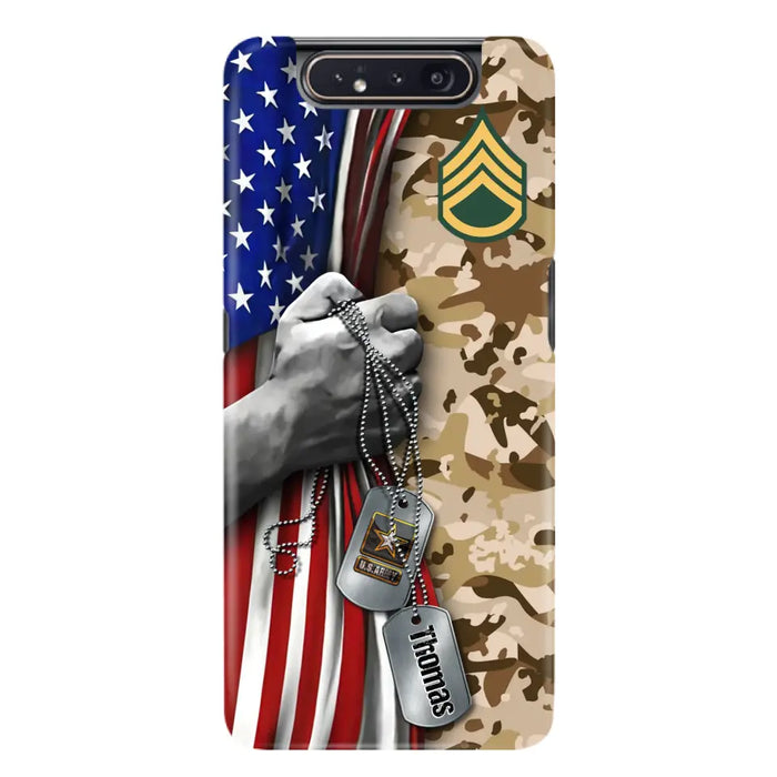 Custom Personalized Veteran Phone Case - Gift Idea For Veteran - Case For iPhone/ Samsung