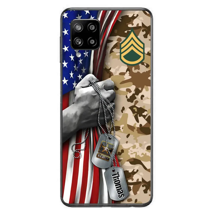 Custom Personalized Veteran Phone Case - Gift Idea For Veteran - Case For iPhone/ Samsung