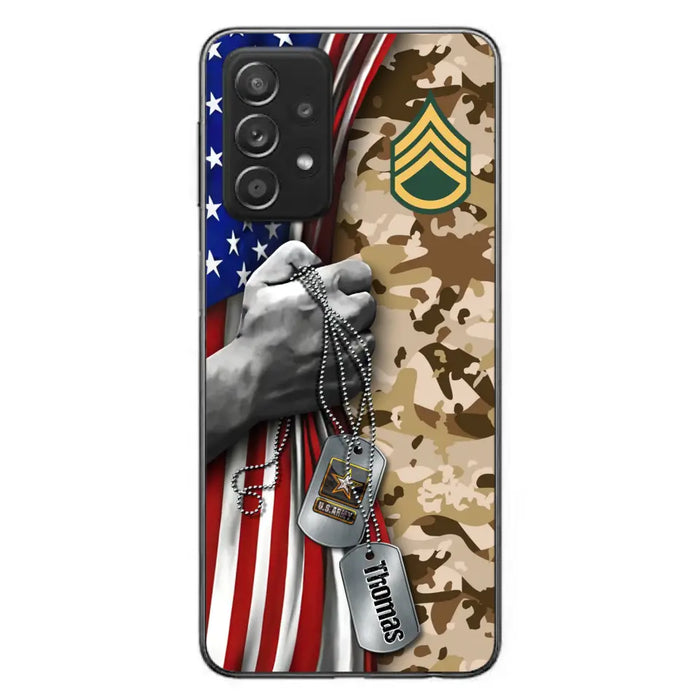 Custom Personalized Veteran Phone Case - Gift Idea For Veteran - Case For iPhone/ Samsung