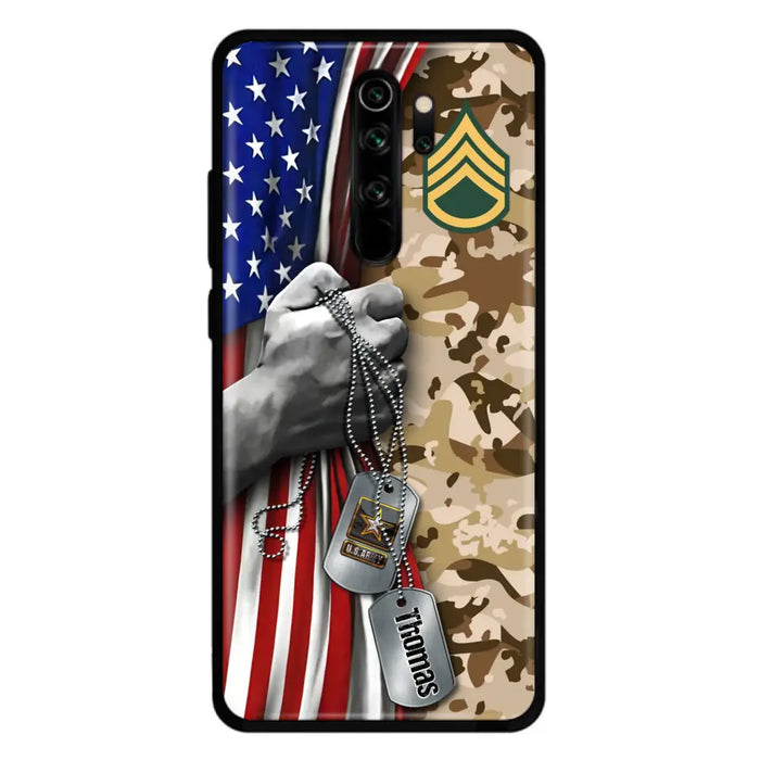 Custom Personalized Veteran Phone Case - Gift Idea For Veteran - Case For Oppo/ Xiaomi/ Huawei