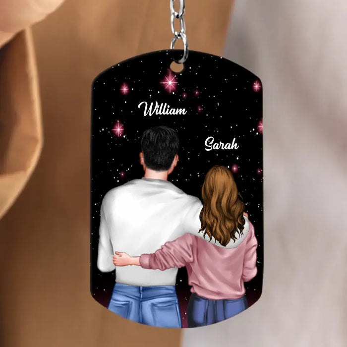Personalized To My Wife Aluminum Keychain - Valentine's Day Gift Idea For Wife From Husband - You Are My One And Only