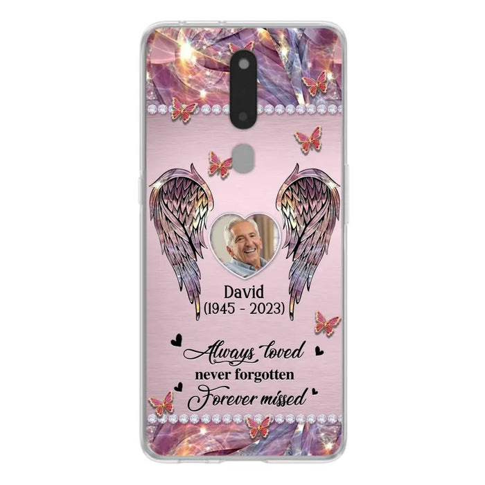 Custom Personalized Memorial Phone Case - Memorial Gift Idea For Family - Case For Oppo/Xiaomi/Huawei - Always Loved Never Forgotten Forever Missed