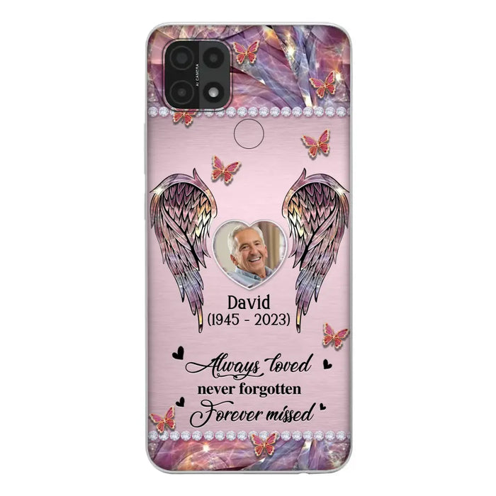 Custom Personalized Memorial Phone Case - Memorial Gift Idea For Family - Case For Oppo/Xiaomi/Huawei - Always Loved Never Forgotten Forever Missed