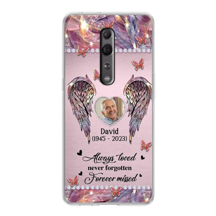 Custom Personalized Memorial Phone Case - Memorial Gift Idea For Family - Case For Oppo/Xiaomi/Huawei - Always Loved Never Forgotten Forever Missed