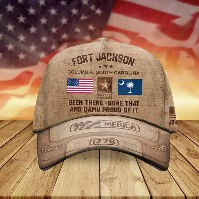 Custom Personalized Veteran Baseball Cap - Gift For Veteran/ Birthday Gift - Been There Done That