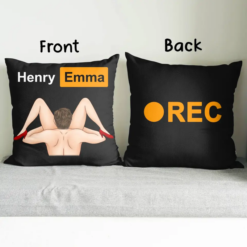 Personalized Couple Pillow Cover - Best Gift Ideas For Husband/Wife/Birthday/Anniversary
