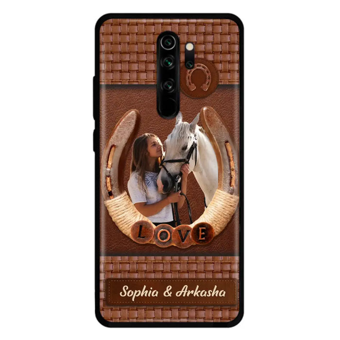 Custom Personalized Horse Phone Case - Upload Photo - Gift Idea Horse Lover - Case For Xiaomi/ Oppo/ Huawei