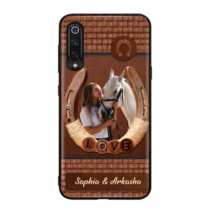 Custom Personalized Horse Phone Case - Upload Photo - Gift Idea Horse Lover - Case For Xiaomi/ Oppo/ Huawei