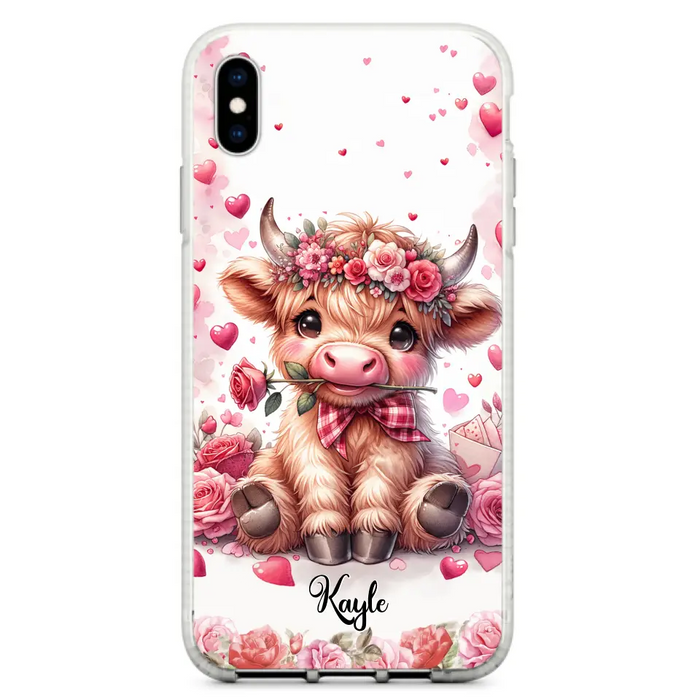 Lovely Highland Phone Case - Gift Idea For Birthday/Valentine's Day - Case For iPhone, Samsung