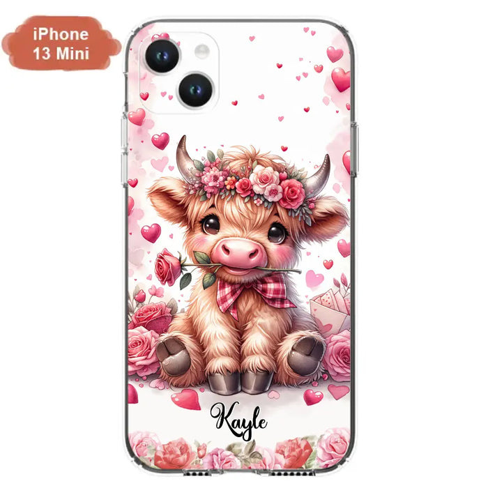 Lovely Highland Phone Case - Gift Idea For Birthday/Valentine's Day - Case For iPhone, Samsung