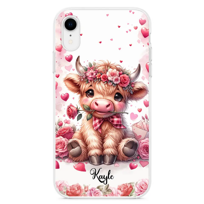 Lovely Highland Phone Case - Gift Idea For Birthday/Valentine's Day - Case For iPhone, Samsung