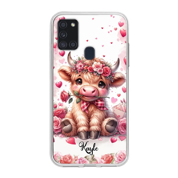 Lovely Highland Phone Case - Gift Idea For Birthday/Valentine's Day - Case For iPhone, Samsung