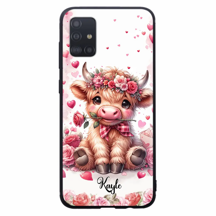 Lovely Highland Phone Case - Gift Idea For Birthday/Valentine's Day - Case For iPhone, Samsung