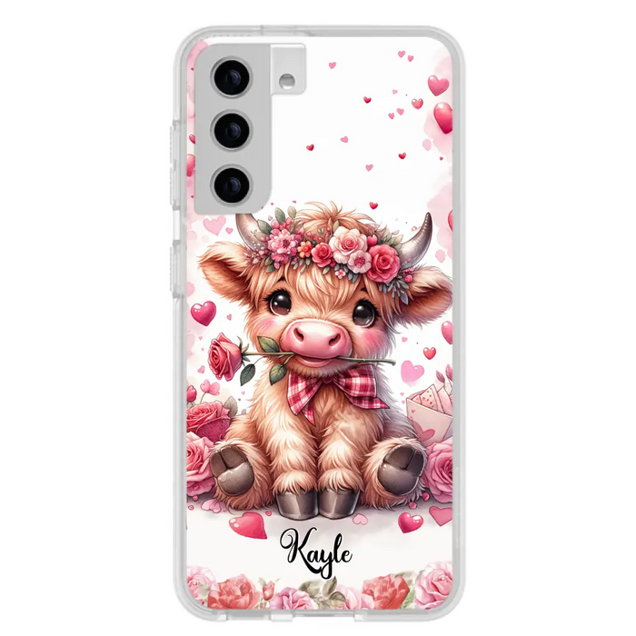 Lovely Highland Phone Case - Gift Idea For Birthday/Valentine's Day - Case For iPhone, Samsung