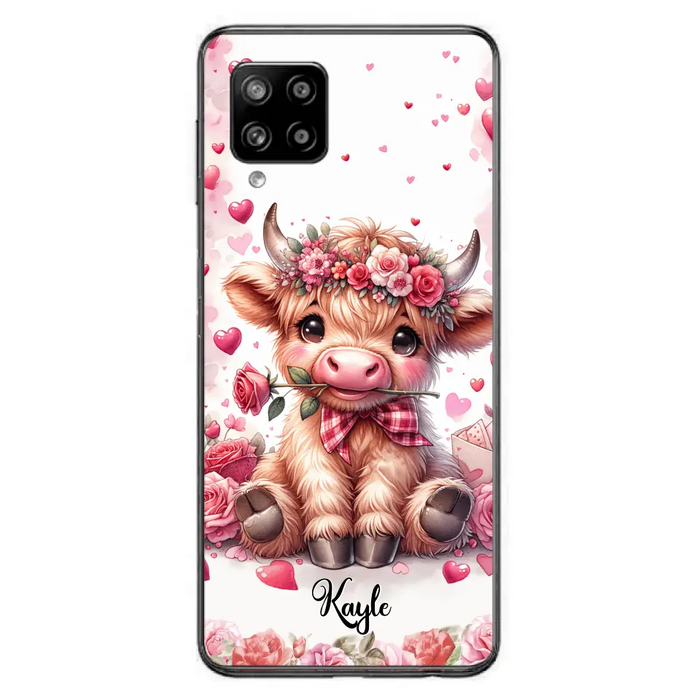 Lovely Highland Phone Case - Gift Idea For Birthday/Valentine's Day - Case For iPhone, Samsung