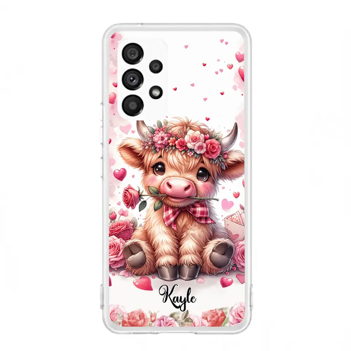 Lovely Highland Phone Case - Gift Idea For Birthday/Valentine's Day - Case For iPhone, Samsung