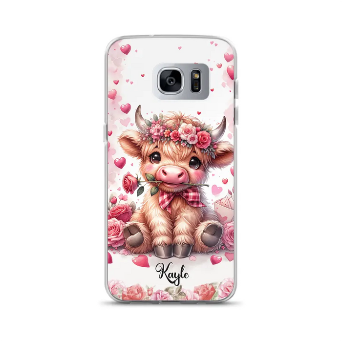 Lovely Highland Phone Case - Gift Idea For Birthday/Valentine's Day - Case For iPhone, Samsung