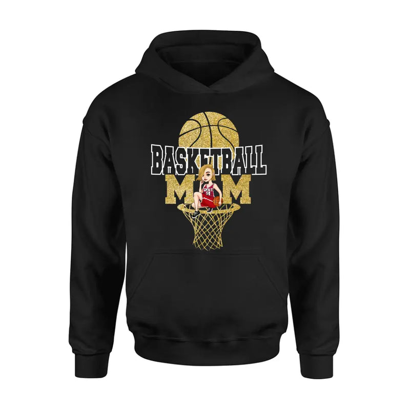 Personalized Basketball Mom Shirt/Hoodie - Gift Idea For Mom/Basketball Lover