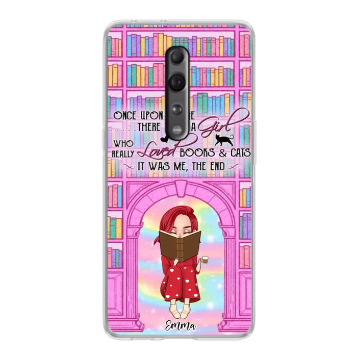 Custom Personalized Reading Girl Phone Case - Gift Idea For Books Lovers - It Was Me The End - Case For Oppo/Xiaomi/Huawei