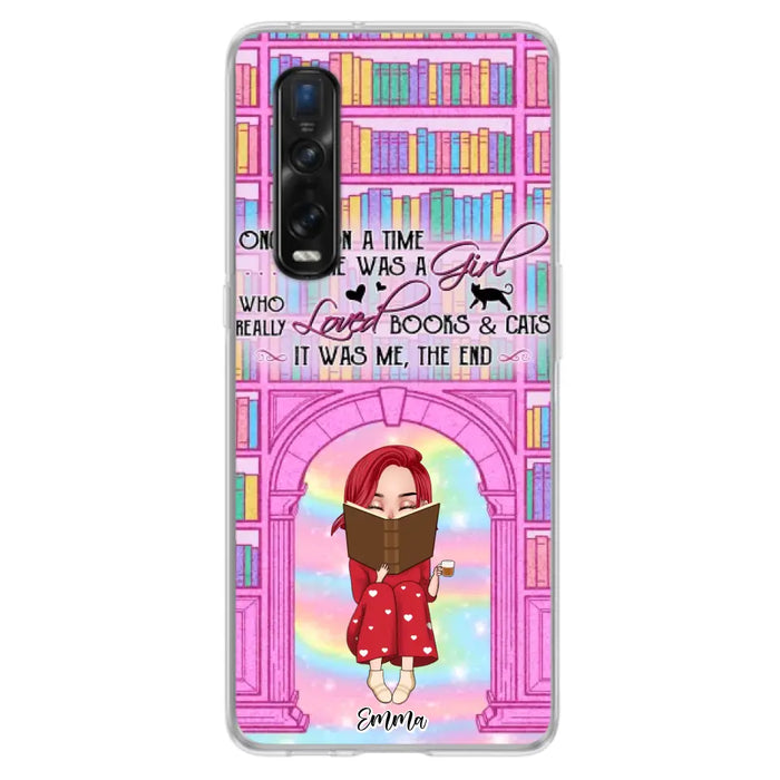 Custom Personalized Reading Girl Phone Case - Gift Idea For Books Lovers - It Was Me The End - Case For Oppo/Xiaomi/Huawei