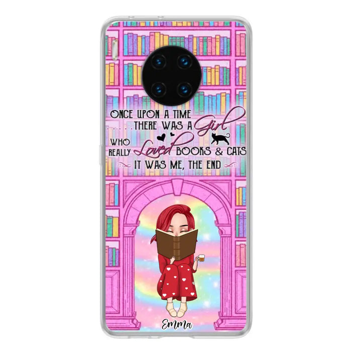 Custom Personalized Reading Girl Phone Case - Gift Idea For Books Lovers - It Was Me The End - Case For Oppo/Xiaomi/Huawei