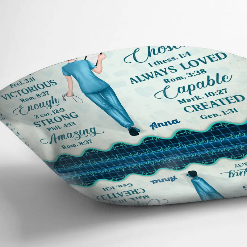 Personalized Nurse Pillow Cover - Gift Idea For Nurse/Birthday/Friend - You Are Beautiful