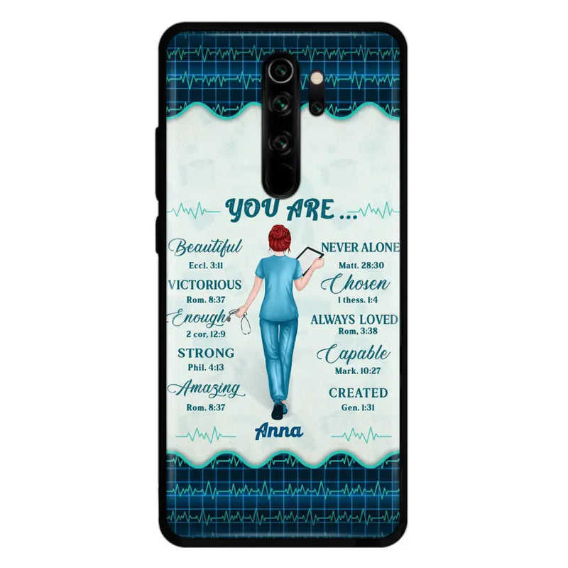 Custom Personalized Nurse Phone Case - Gift Idea For Nurse/ Birthday/ Friend - You Are Beautiful - Cases For Oppo/Xiaomi/Huawei