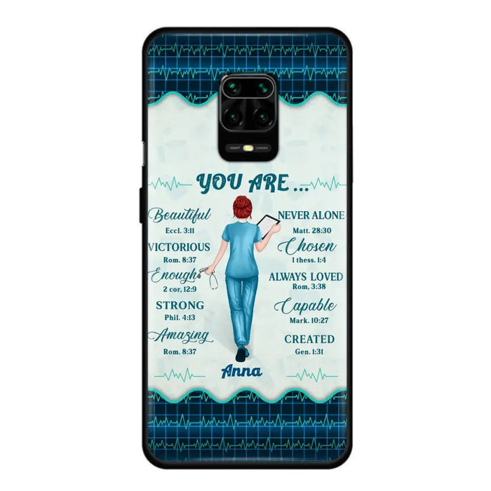 Custom Personalized Nurse Phone Case - Gift Idea For Nurse/ Birthday/ Friend - You Are Beautiful - Cases For Oppo/Xiaomi/Huawei