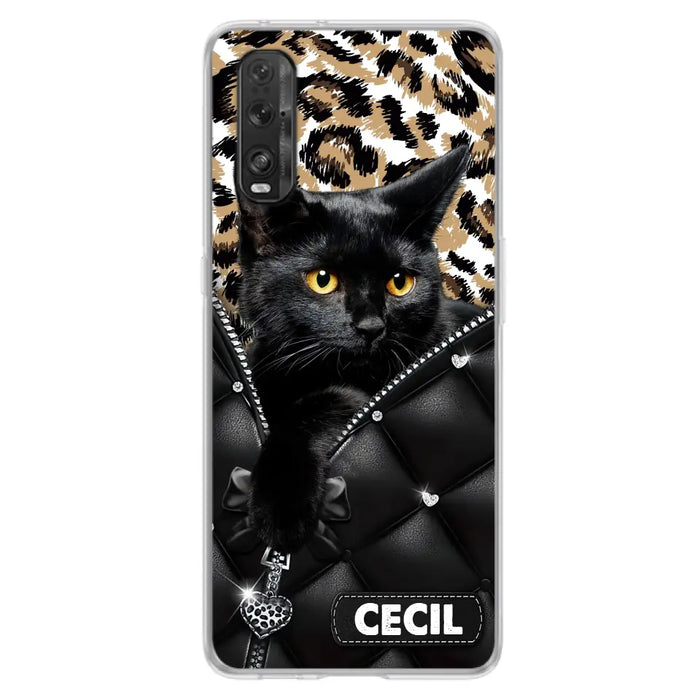 Custom Personalized Cat Phone Case For Oppo/Xiaomi/Huawei - Upload Photo - Gift Idea For Cat Lovers
