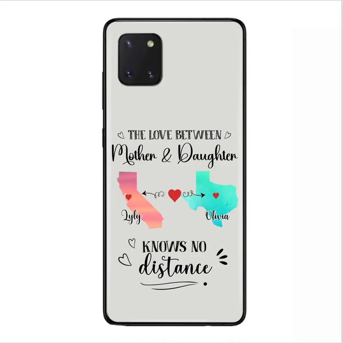 Custom Personalized Mother Daughter Long Distance Phone Case - Gift Idea For Mother And Daughter - Case For iPhone And Samsung