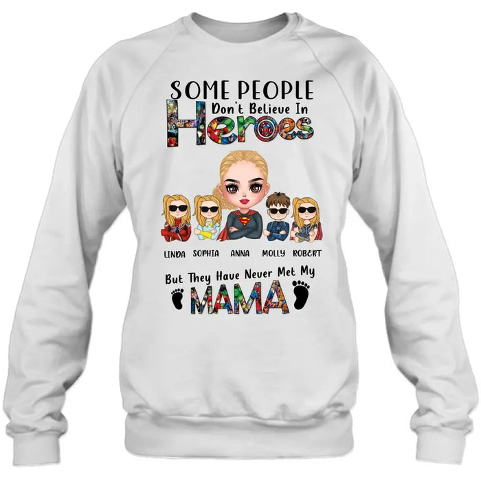 Personalize Mother's Day Shirt/Hoodie - Up to 4 Kids - Gift Idea For Grandma/Mother's Day - You're Welcome