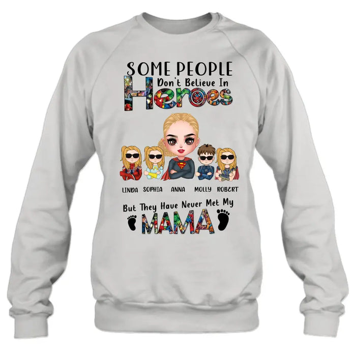 Personalize Mother's Day Shirt/Hoodie - Up to 4 Kids - Gift Idea For Grandma/Mother's Day - You're Welcome