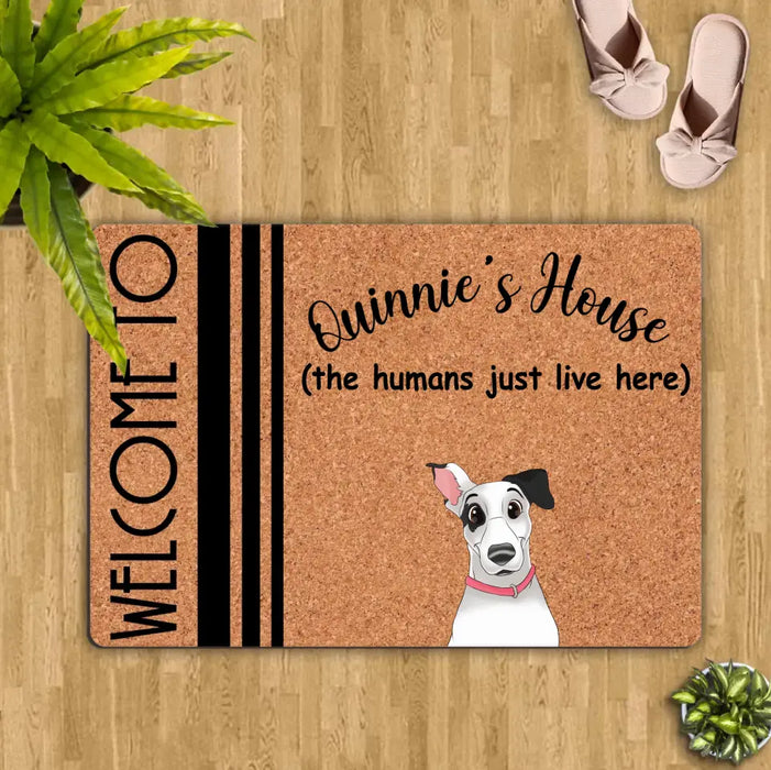 Custom Personalize Pet Doormat - Upto 6 Dogs/Cats  - Mother's Day Gift Idea for Dog/Cat Lovers