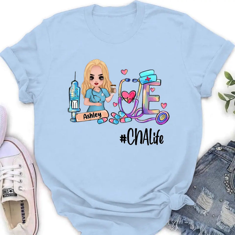 Personalized Nurse Shirt - Gift Idea For Nurse - CNA Life