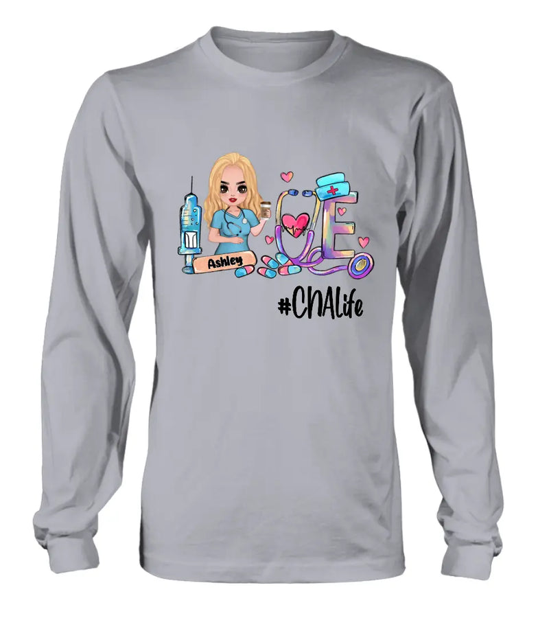Personalized Nurse Shirt - Gift Idea For Nurse - CNA Life