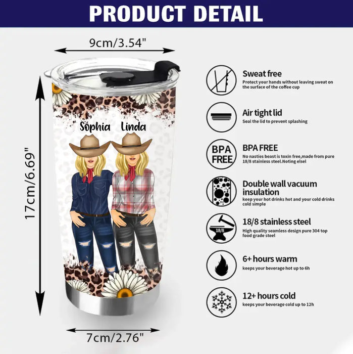 Custom Personalized Mom & Daughter Horse Tumbler - Gift Idea For Horse Lover/ Mother's Day - Like Mother Like Daughter Oh Crap