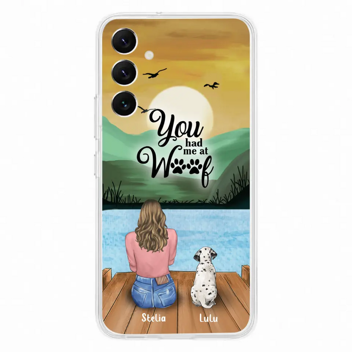 Personalized Dog Phone Case - Mother's Day Gift For Dog Mom - Up to 4 Dogs