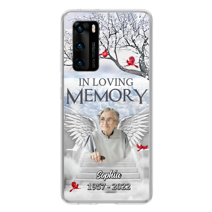 Custom Personalized Memorial Phone Case - Upload Photo - Memorial Gift Idea For Family - In Loving Memory - Case For Oppo/ Xiaomi/ Huawei