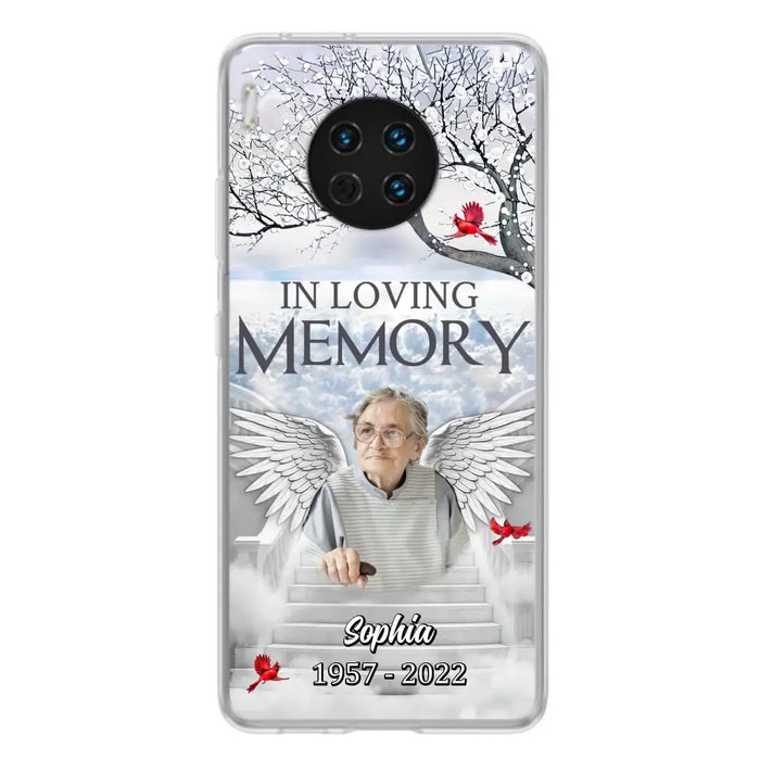 Custom Personalized Memorial Phone Case - Upload Photo - Memorial Gift Idea For Family - In Loving Memory - Case For Oppo/ Xiaomi/ Huawei