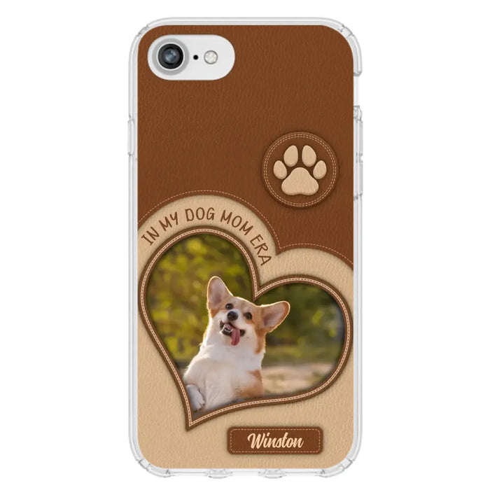 Custom Personalized In My Dog Mom Era Phone Case - Upload Photo - Gift Idea For Dog Lover/ Mother's Day - Case For iPhone/ Samsung