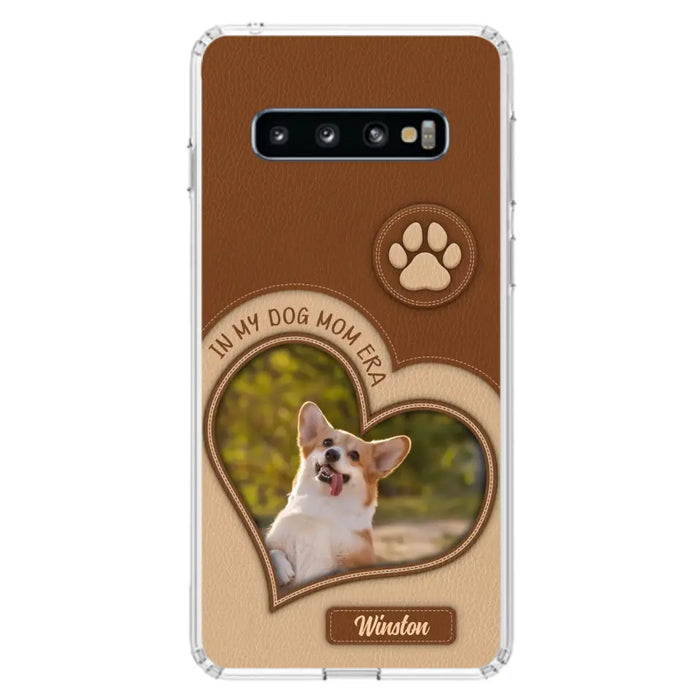 Custom Personalized In My Dog Mom Era Phone Case - Upload Photo - Gift Idea For Dog Lover/ Mother's Day - Case For iPhone/ Samsung