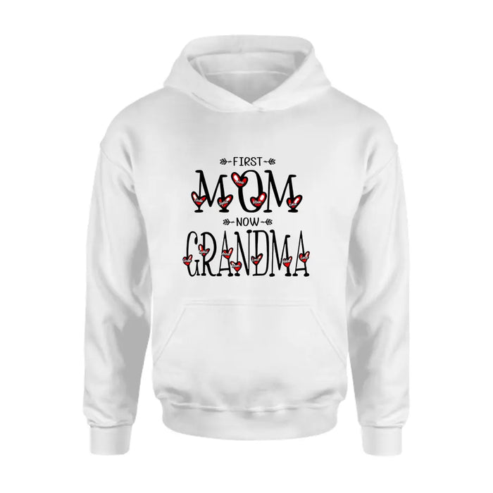 Personalized Mom And Grandma Shirt - Upto 5  Kids & 7 Grandkids - Mother's Day Gift Idea for Mom/Grandma