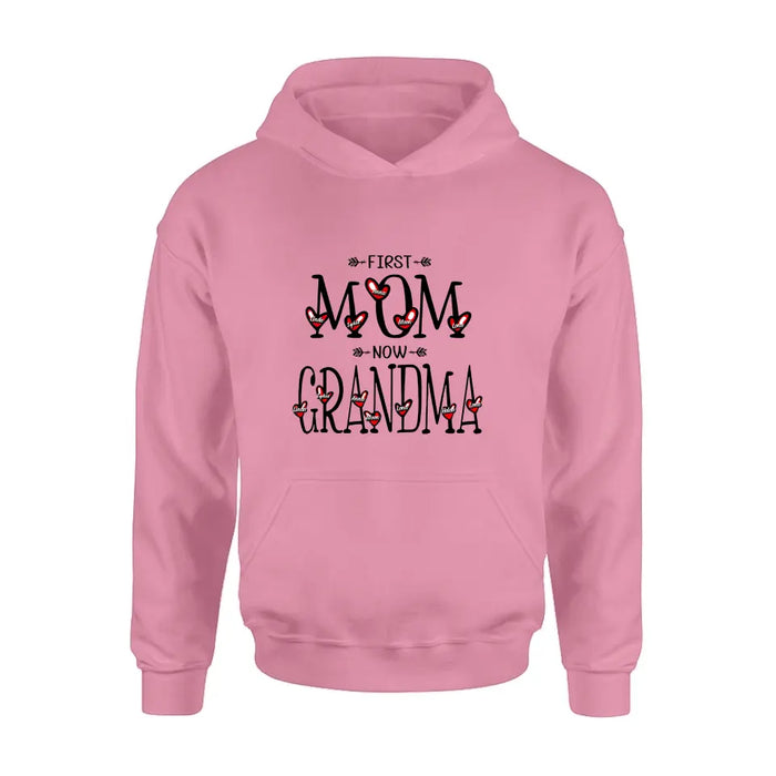 Personalized Mom And Grandma Shirt - Upto 5  Kids & 7 Grandkids - Mother's Day Gift Idea for Mom/Grandma