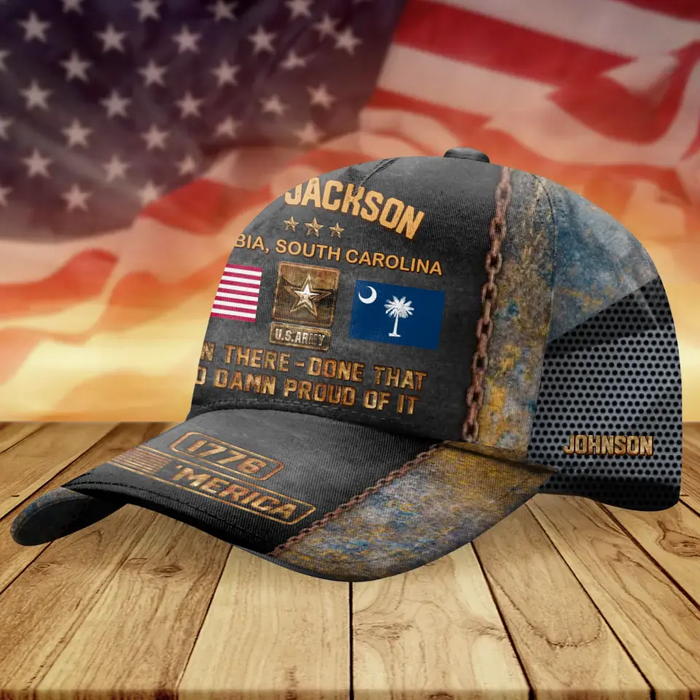 Personalized Veteran Baseball Cap - Gift For Veterans - Been There Done That