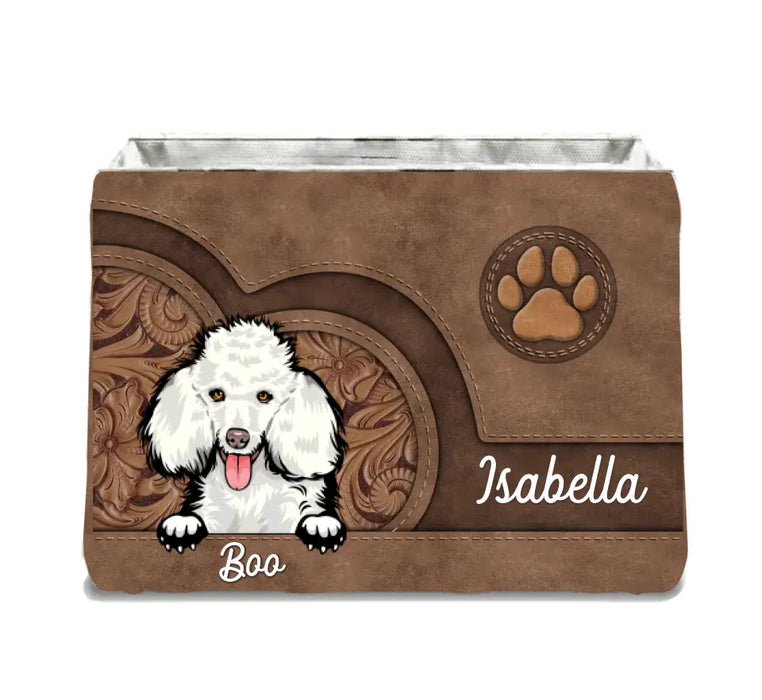 Personalized Dog Storage Box - 
Up to 3 Dogs - Mother's Day Gift For Dog Lovers