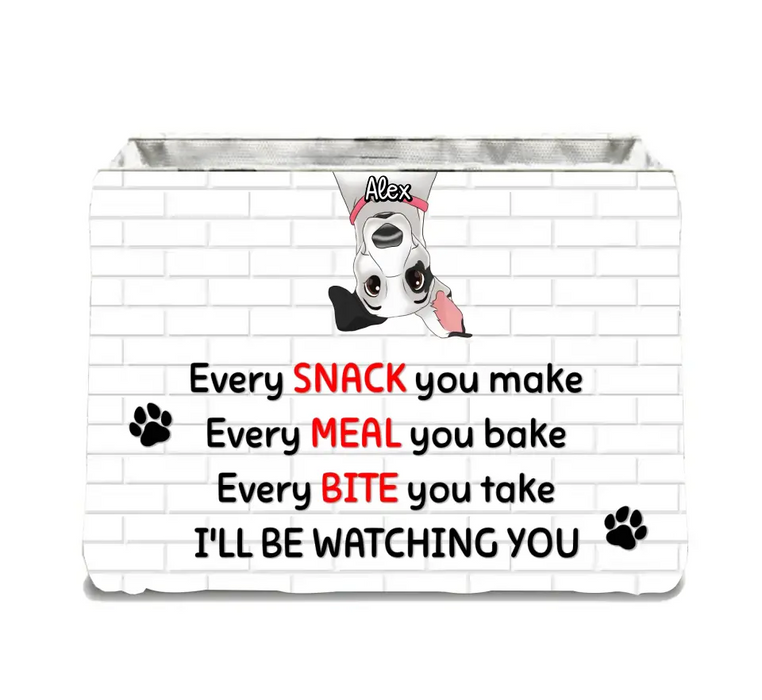 Personalized Pet Storage Box - Up to 5 Dogs/Cats - Gift Idea for Dog/Cat Lovers - I'll Be Watching You
