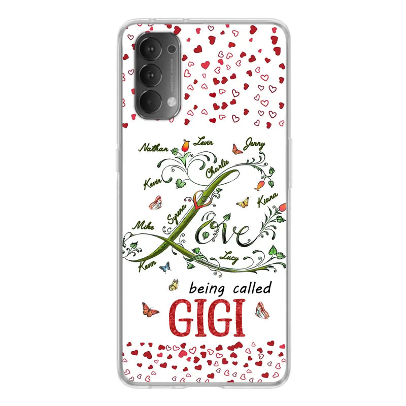 Personalized Grandma Phone Case - Up to 10 Kids - Mother's Day Gift Idea For Grandma - Love Being Called Grandma - Case For Oppo/ Huawei/ Xiaomi